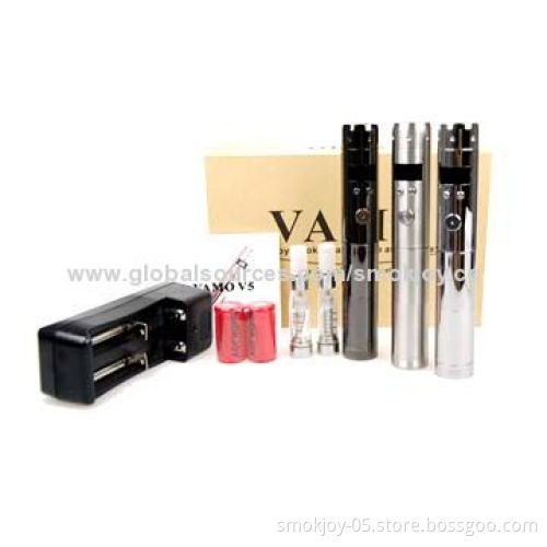 Smokjoy Vamo V5 Cigarette Starter Kit with Variable Voltage, 2,200mAh Capacity